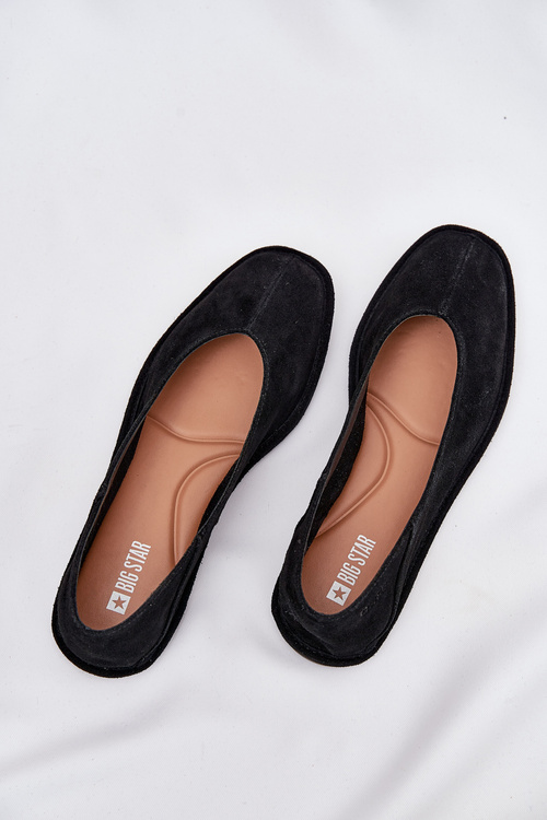 Заміщені Жіночі Балетки Big Star RR274080 Чорні