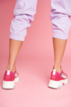 Жіноче спортивне шкіряне взуття GOE Pink FF2N3010