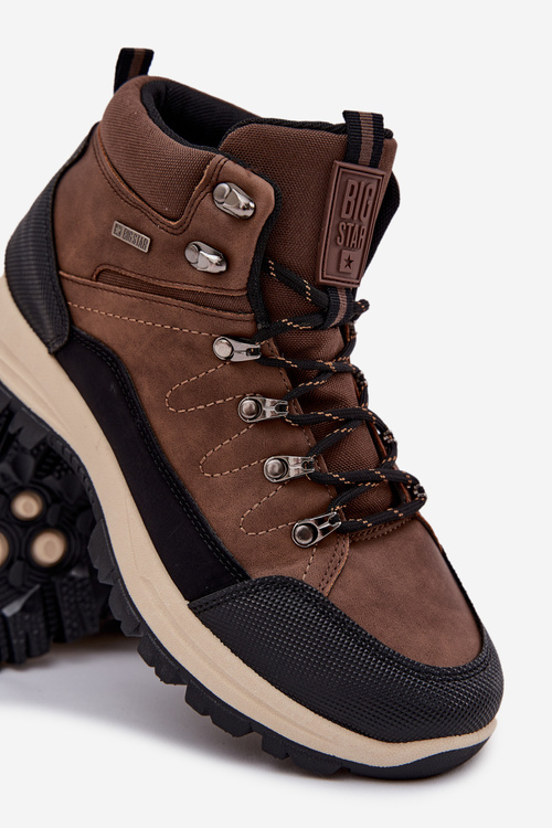 Чоловіче Туристичне Взуття Big Star SS174049 Коричневі