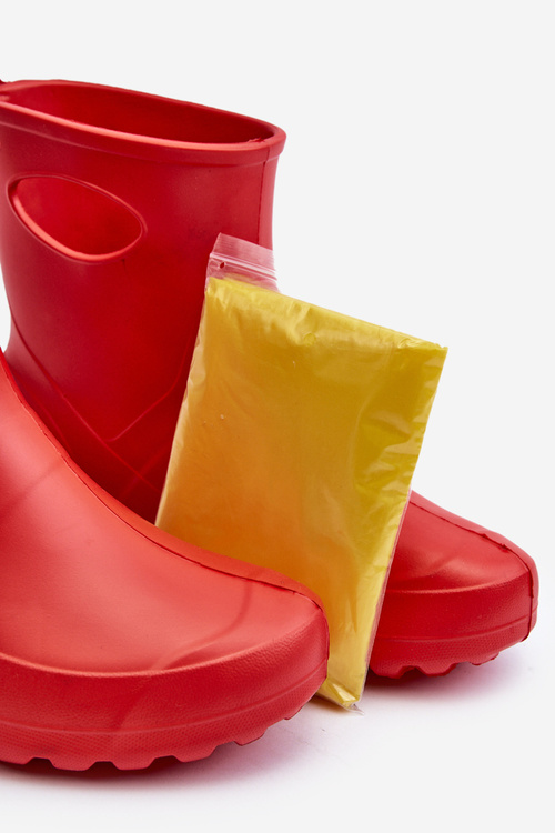 Жіночі водонепроникні черевики Веллінгтон LEMIGO GARDEN 752 Red