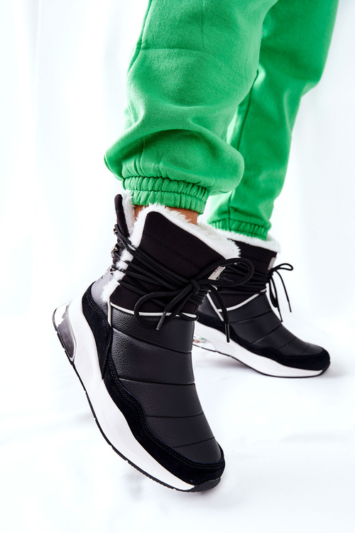 Снігові черевики Tied Big Star II274279 Чорні