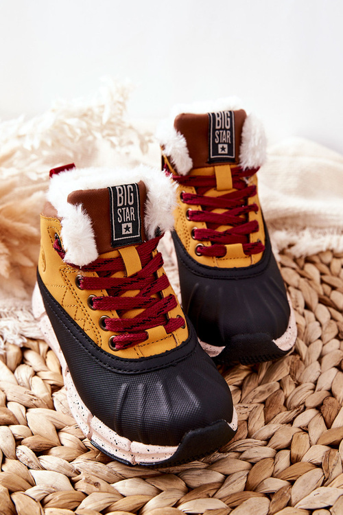 Дитячі утеплені черевики Big Star II374072 Camel