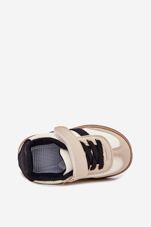 Спортивне Взуття Кросівки Дитячі На Велкро Бежеві Аделіна