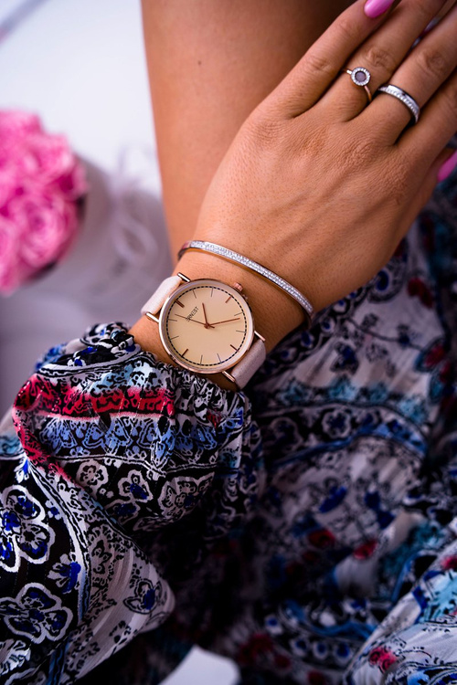 Жіночий годинник Ernest Beige Belven