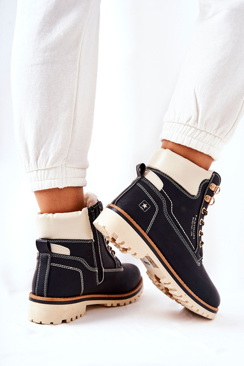 Жіночі лісоловці з утеплювачем чорні Tiempo