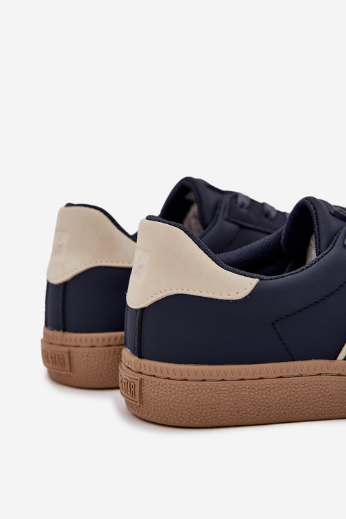 Низькі Чоловічі Кросівки Big Star SS174079 Темно-сині