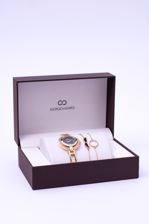 Золотий набір Giorgio Dario Crystals Two Bracelets