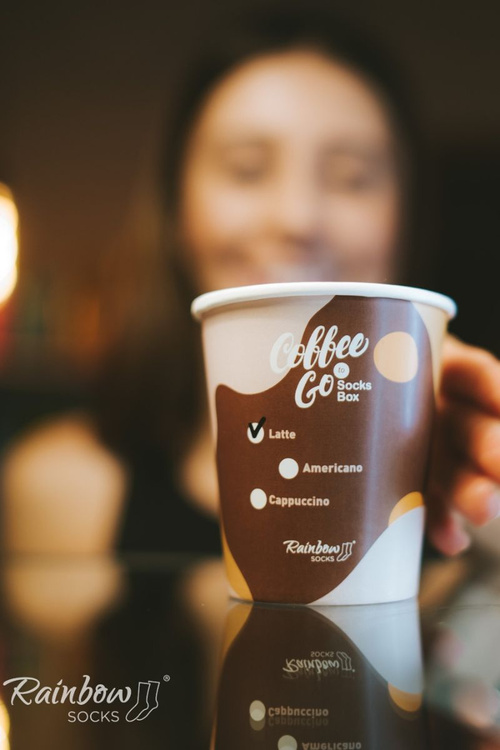 Шкарпетки Rainbow Caffe Latte 1 пара