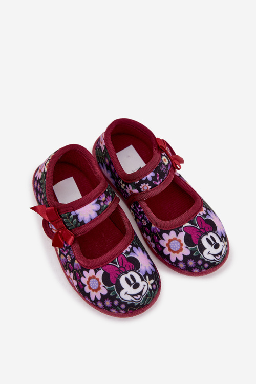Балетки Тапочки Для Дівчаток MINNIE MOUSE Бургундія Nomi