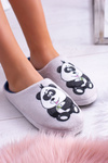 Жіночі домашні теплі шльопанці Papoose Panda Dreex