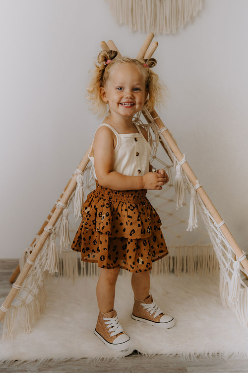 Дитячі високі кросівки Rose Gold Catrina