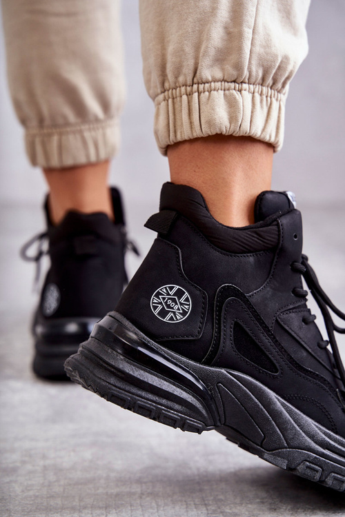 Чоботи на платформі Lee Cooper LCJ-22-44-1353L Black