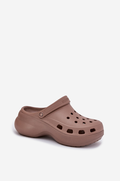 Жіночі Пінні Сандалі На Масивній Підошві Big Star RR274A121 Темно-бежеві