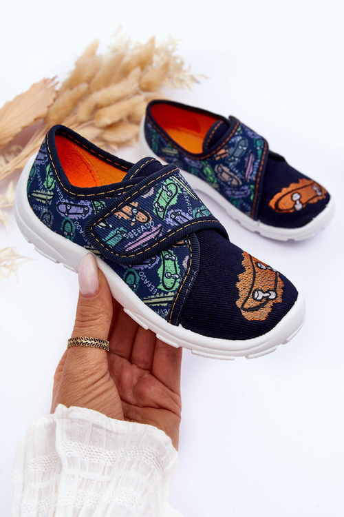 Тапочки для хлопчика Befado 974X503 темно-синій