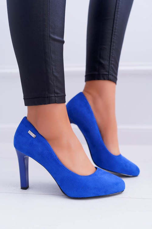 Жіночі замшеві туфлі Sergio Leone на шпильці Indigo Campbell