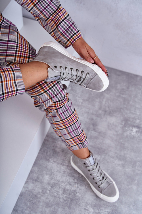 Жіночі кросівки Big Star High Warm Grey EE274114