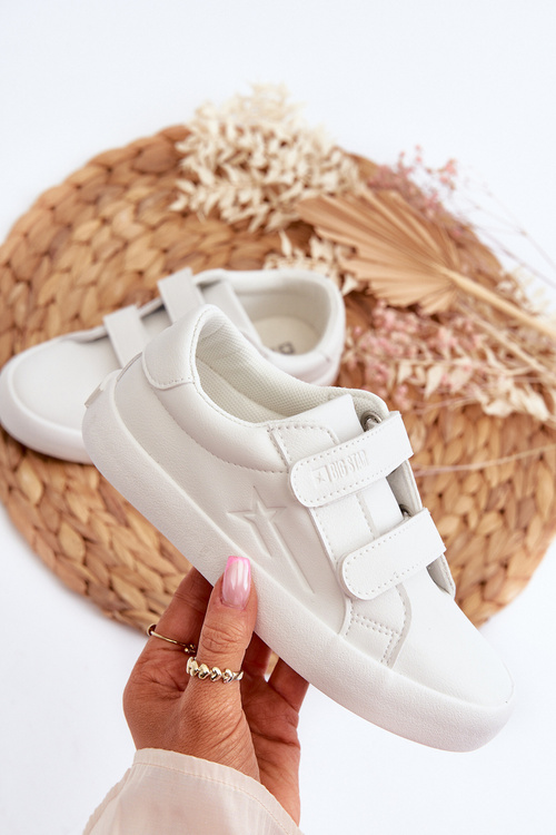 Дитячі кросівки на липучці Big Star NN374007 Білі