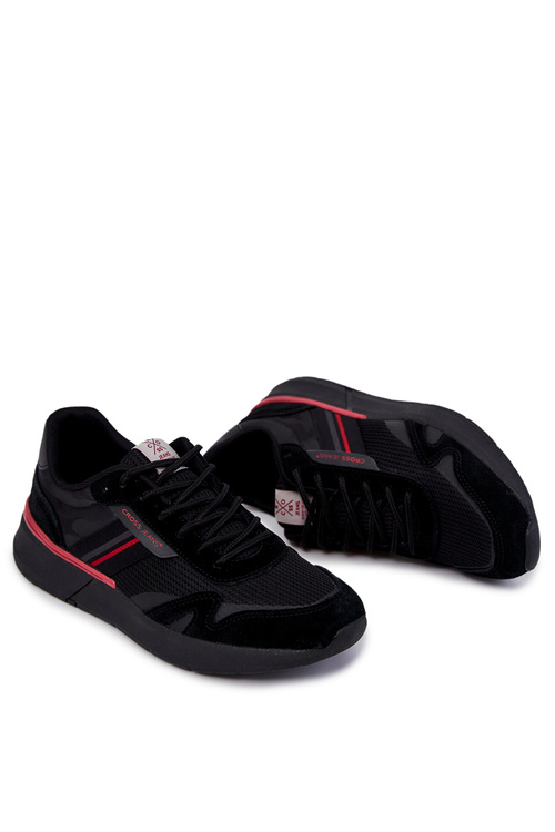 Чоловіче спортивне взуття Кросівки Cross Jeans JJ1R4016C Чорні