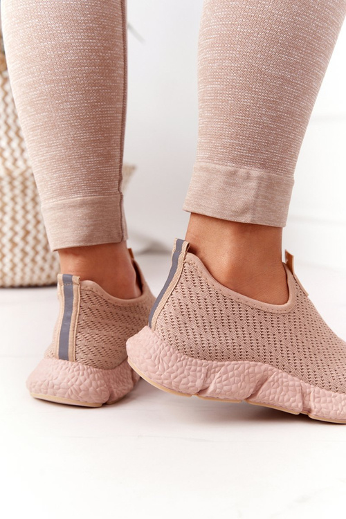 Жіночі сліпони бежеві Marathon