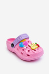 Дитячі поролонові легкі босоніжки Crocs Pink Sweets