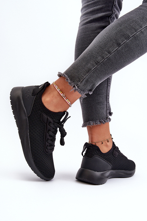 Жіночі спортивні кросівки 4F 4FRSS24FLOWF055 Чорні