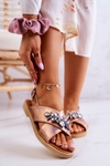 Зручні жіночі босоніжки з декором Rose Gold Irvine 