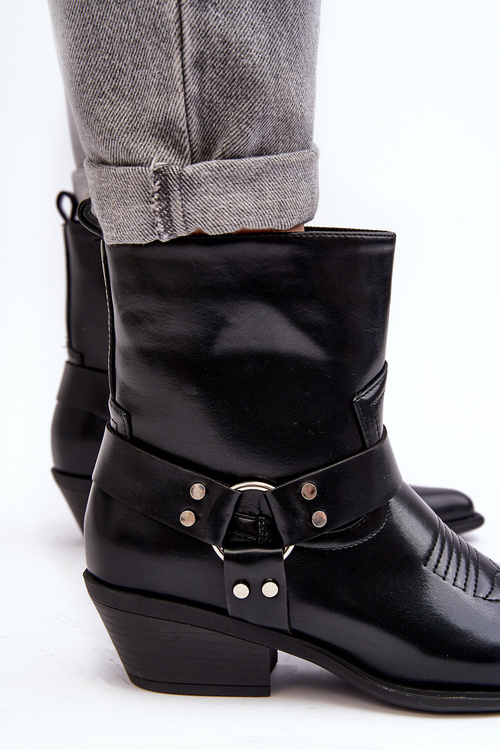 Жіночі ковбойські чоботи на підкладці Black Venosa