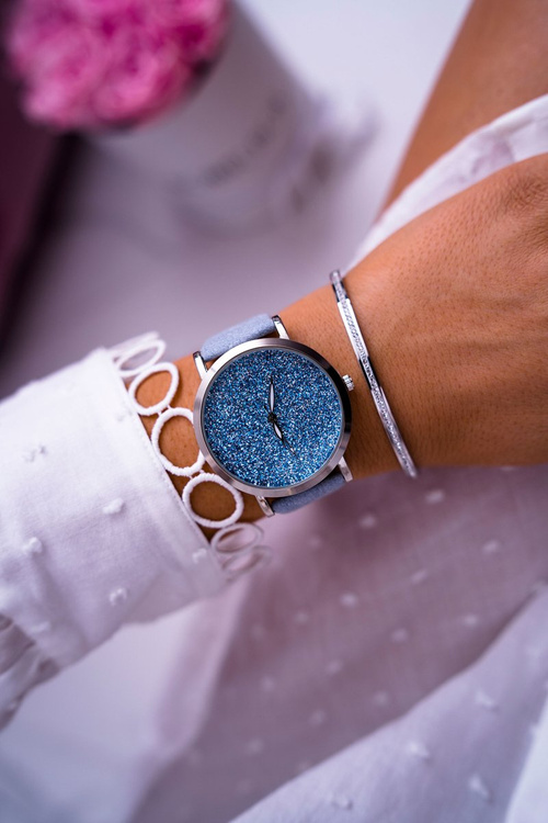 Жіночий годинник Ernest з Brocade Blue Tiguan