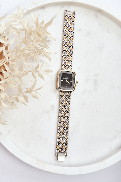 Модний сталевий годинник Giorgio&Dario Gold-Silver