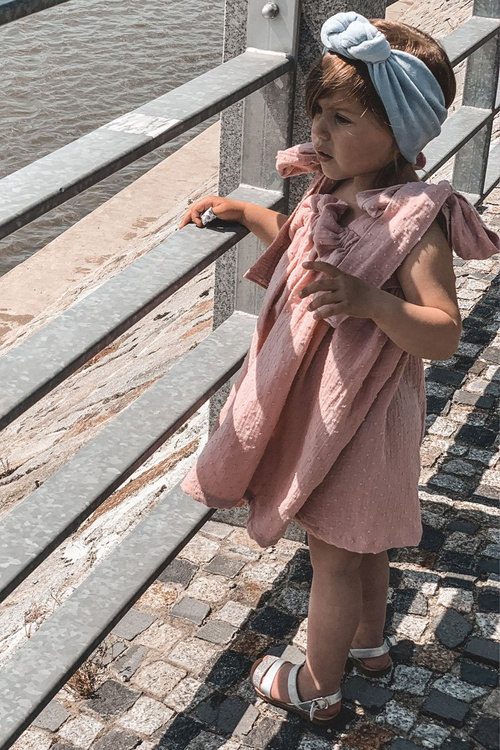 Дитячі блискучі босоніжки Silver Natalie