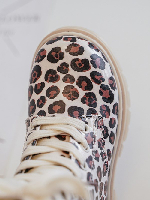 Чоботи дитячі утеплені на блискавці Доліда бежево-коричневі