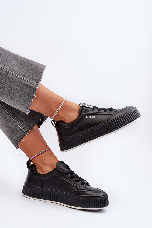 Жіночі кросівки на платформі Big Star NN274255 Чорні