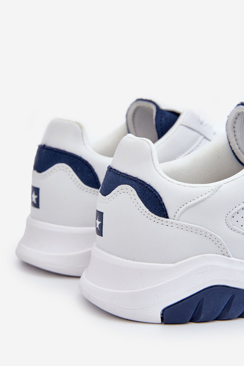 Чоловіче спортивне взуття з піни з ефектом пам'яті Big Star JJ174318 Біле