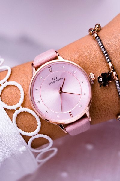 Жіночий годинник Giorgio & Dario Pink Yenea