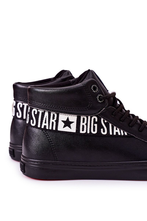 Чоловічі високі кросівки Big Star чорні EE174339