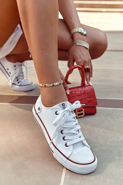 Жіночі класичні низькі кросівки Big Star DD274336 Білі