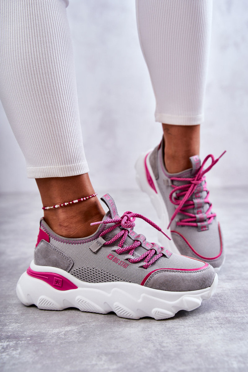 Жіночі кросівки Memory Foam System Big Star KK274030 сірі