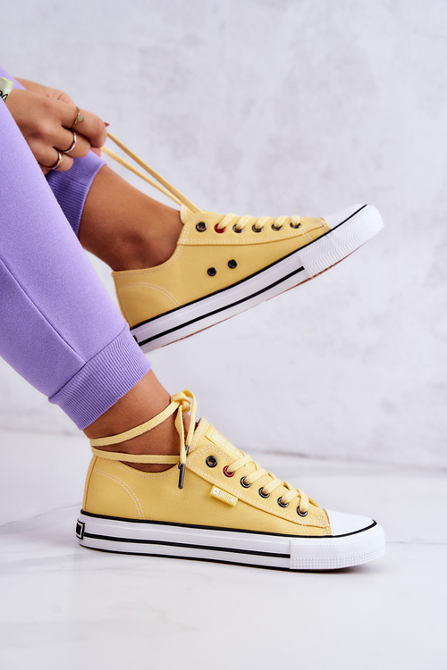 Жіночі низькі кросівки Big Star JJ274A002 жовті