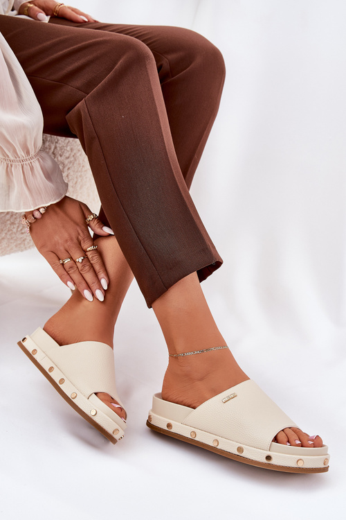 Жіночі босоніжки на платформі Big Star NN274A746 Beige