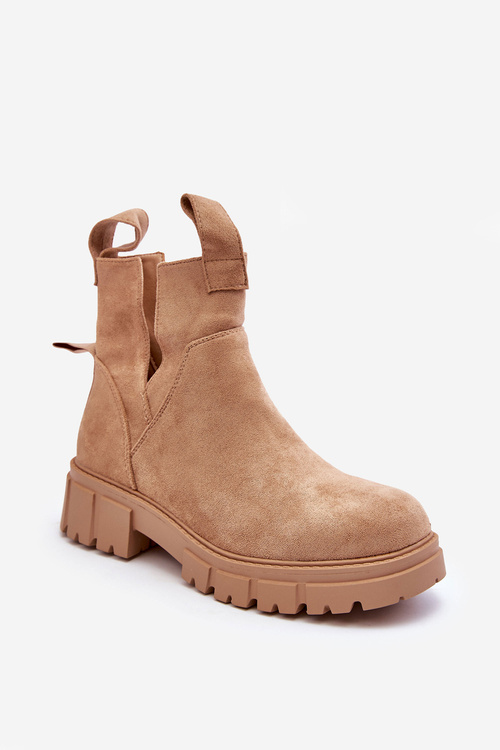 Робочі черевики з вирізом Beige Heaven
