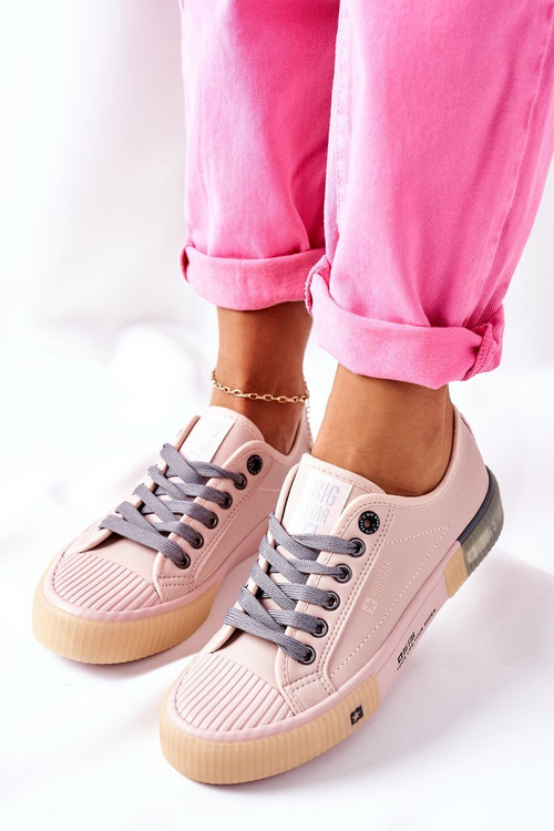 Жіночі шкіряні кросівки BIG STAR II274133 Nude