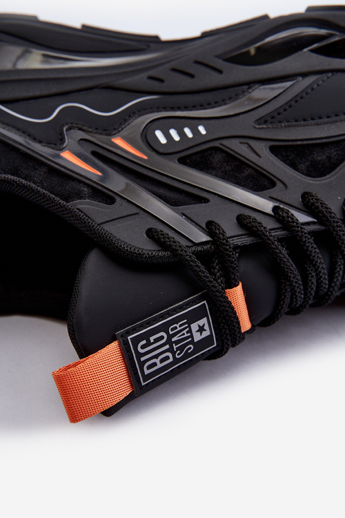 Чоловічі спортивні кросівки HI-POLY SYSTEM Big Star NN174382 Чорні