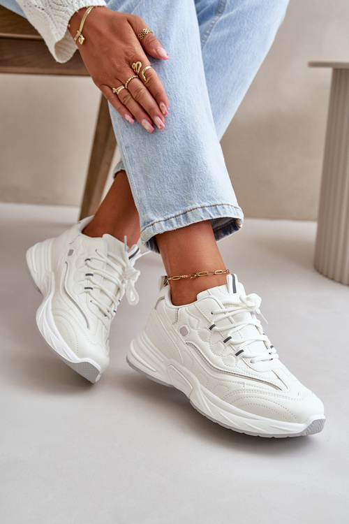 Спортивне взуття Кросівки Екошкіра біла Verilisse