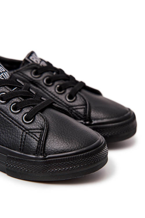 Шкіряні кросівки BIG STAR JJ374025 Чорні