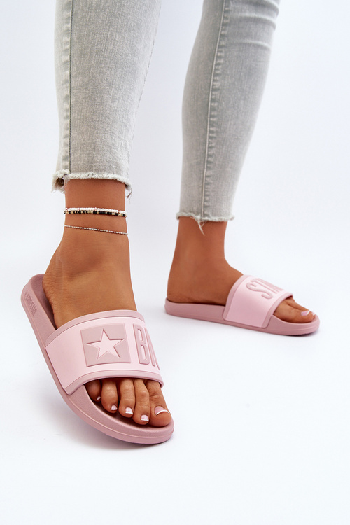 Жіночі тапочки Big Star NN274A647 Рожеві