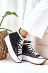 Високі кросівки на платформі Black Electric Love