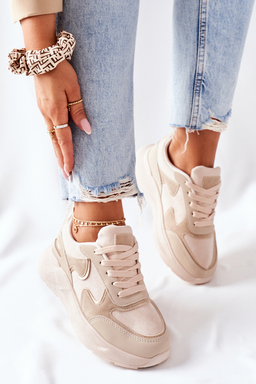 Жіноче спортивне взуття Кросівки Beige Bethell