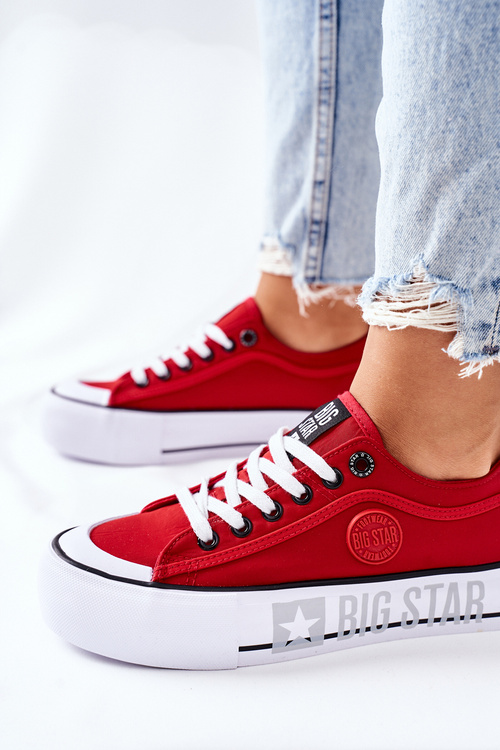 Кросівки на платформі BIG STAR II274025 Червоні
