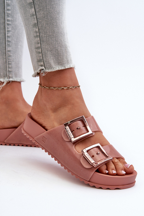 Жіночі шорти ZAXY HH285156 брудно-рожеві