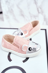 Дитяче взуття Кросівки слипони з цукерками Mouse Pink